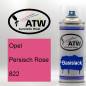 Preview: Opel, Persisch Rose, 822: 400ml Sprühdose, von ATW Autoteile West.